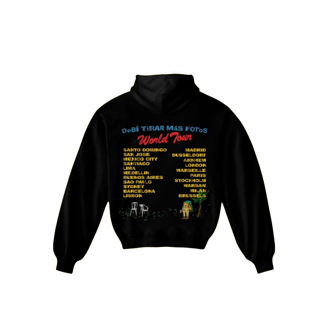 DTMF World Tour Cities Black Hoodie