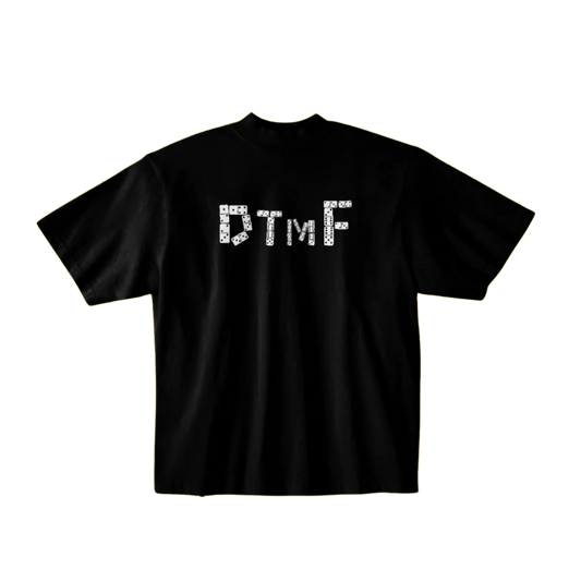 DTMF Dominos Black T-Shirt
